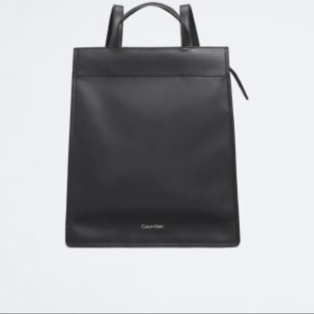 Calvin Klein Black Minimalist Backpack